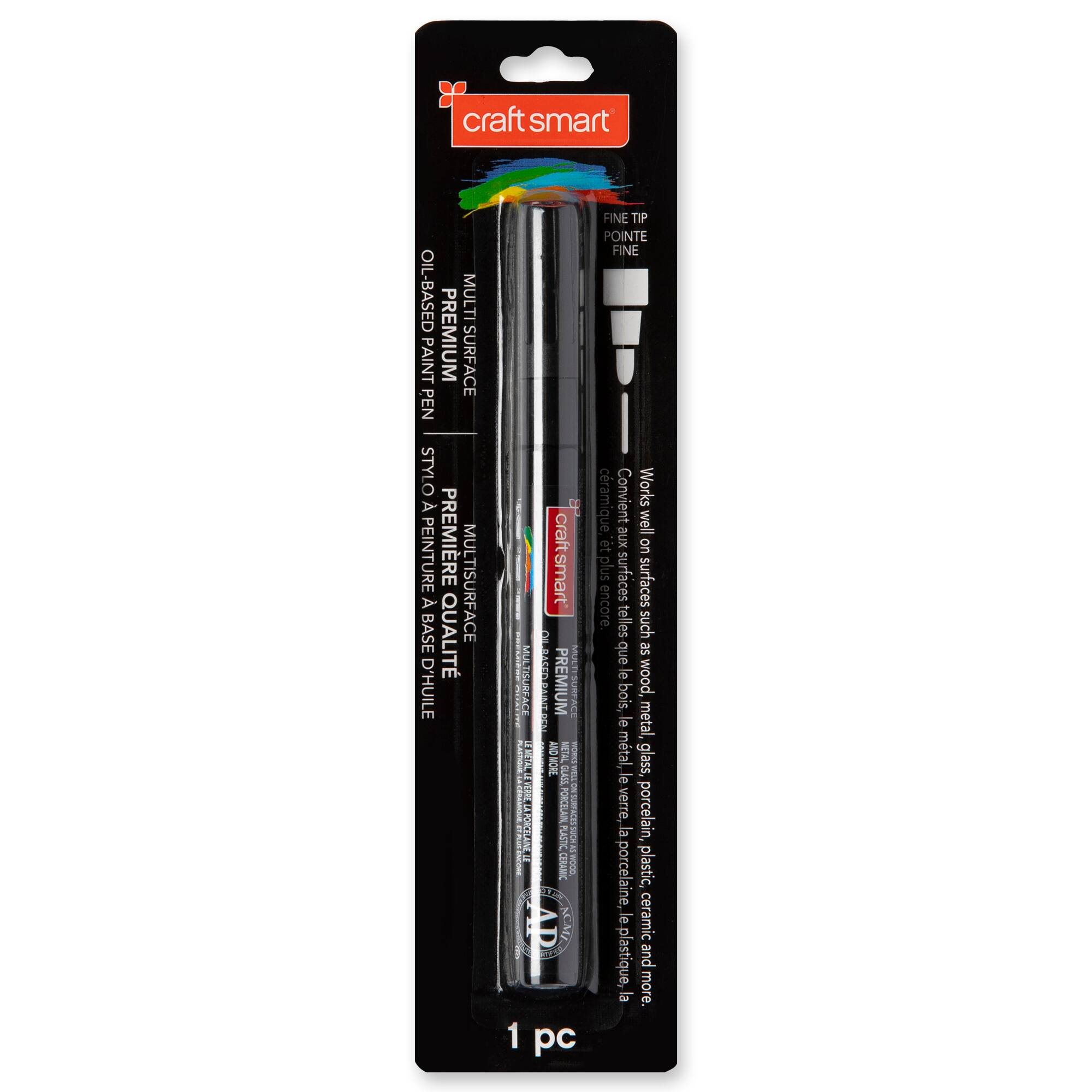 Multi-Surface Fine Tip Premium Paint Pen by Craft Smart